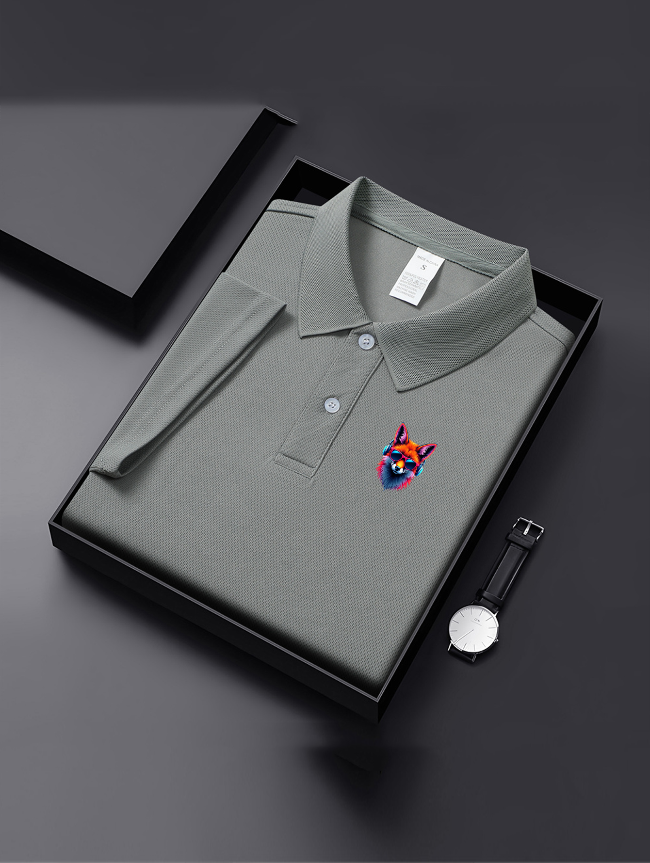 Polo Shirt Pique - Men's Classic Polo Shirt Breathable Business