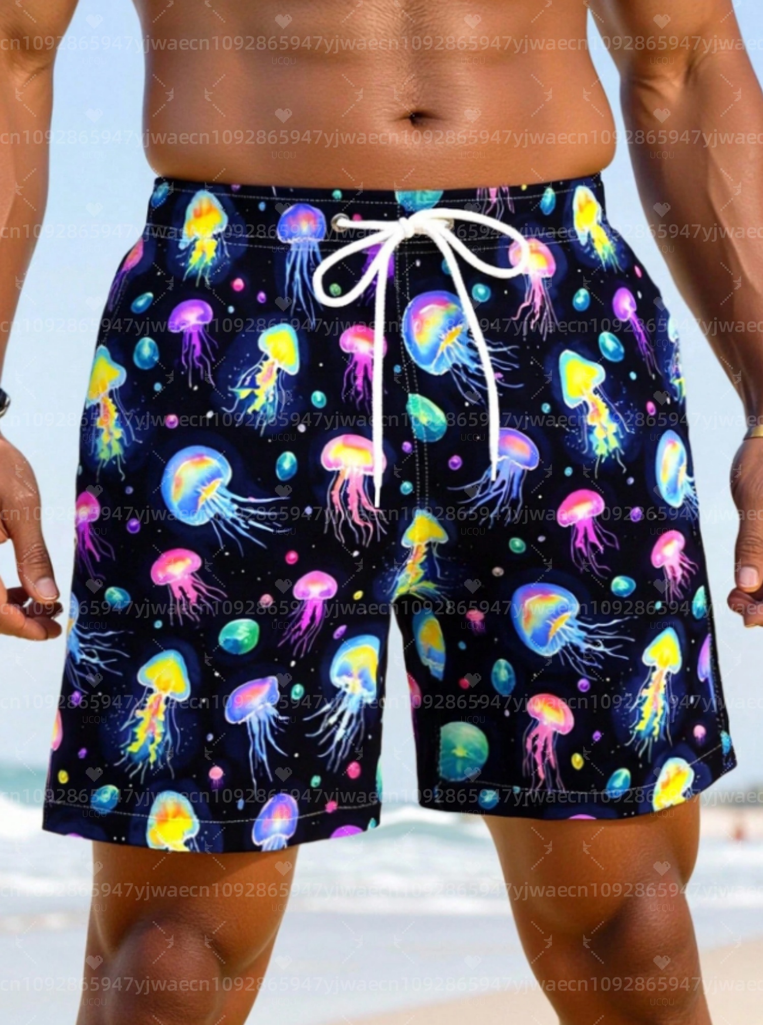 Trunks Board Surf - Summer Men Board Surf Shorts Hawaiian