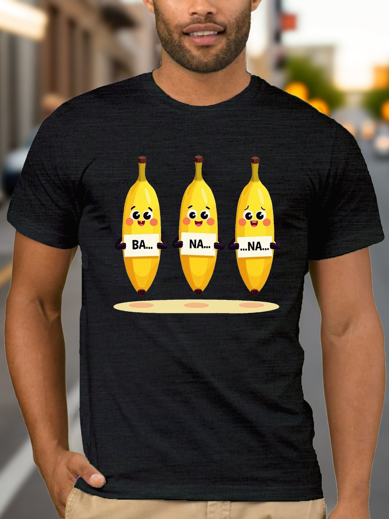Funny Banana Halloween Graphic - Tee Graphic Print reseña y precio