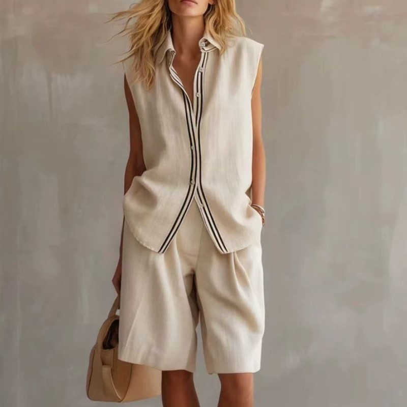 Summer Fashion Solid Linen Ble - Linen Shirt Breathable reseña y precio