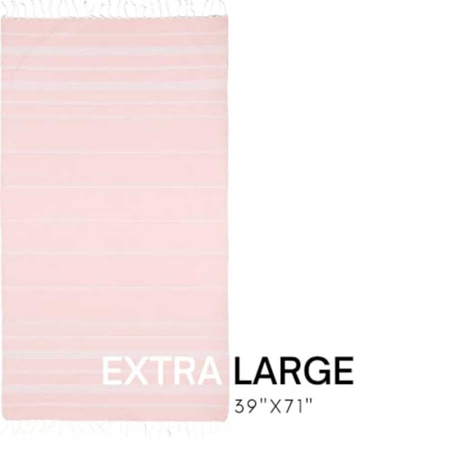 Turkish Beach Towel with Trave - Beach Towel Large reseña y precio