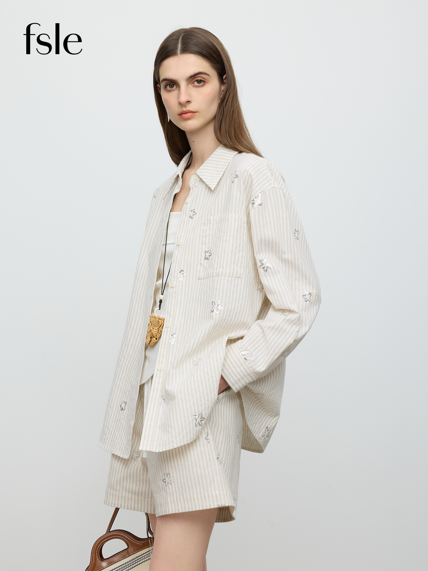 FSLE【Premium Series】 2025 Summ - Linen Shirt Breathable reseña y precio