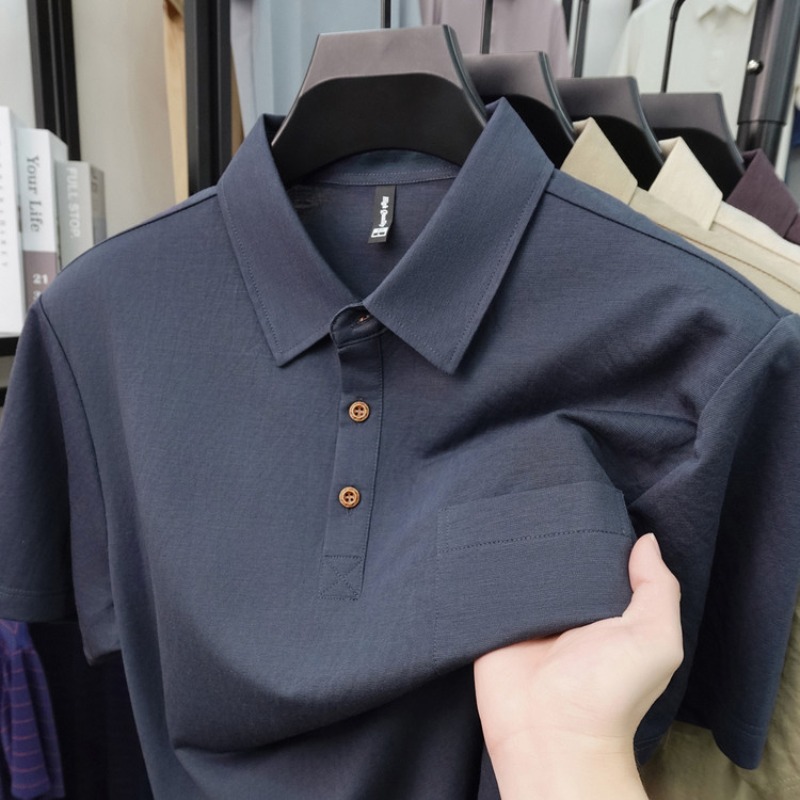 2026 New Men's Short Sleeve Po - Polo Shirt Pique reseña y precio