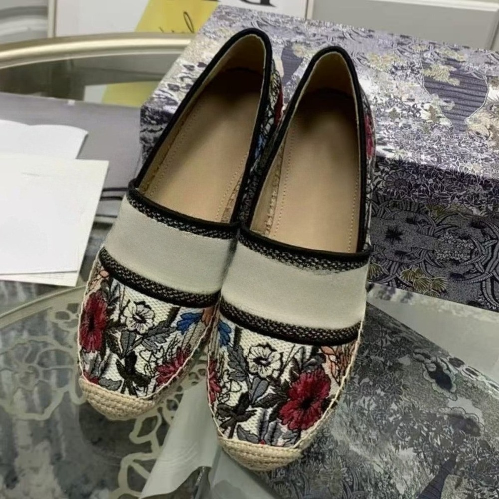 Spring Summer New Women's Embr - Espadrille Slip On reseña y precio