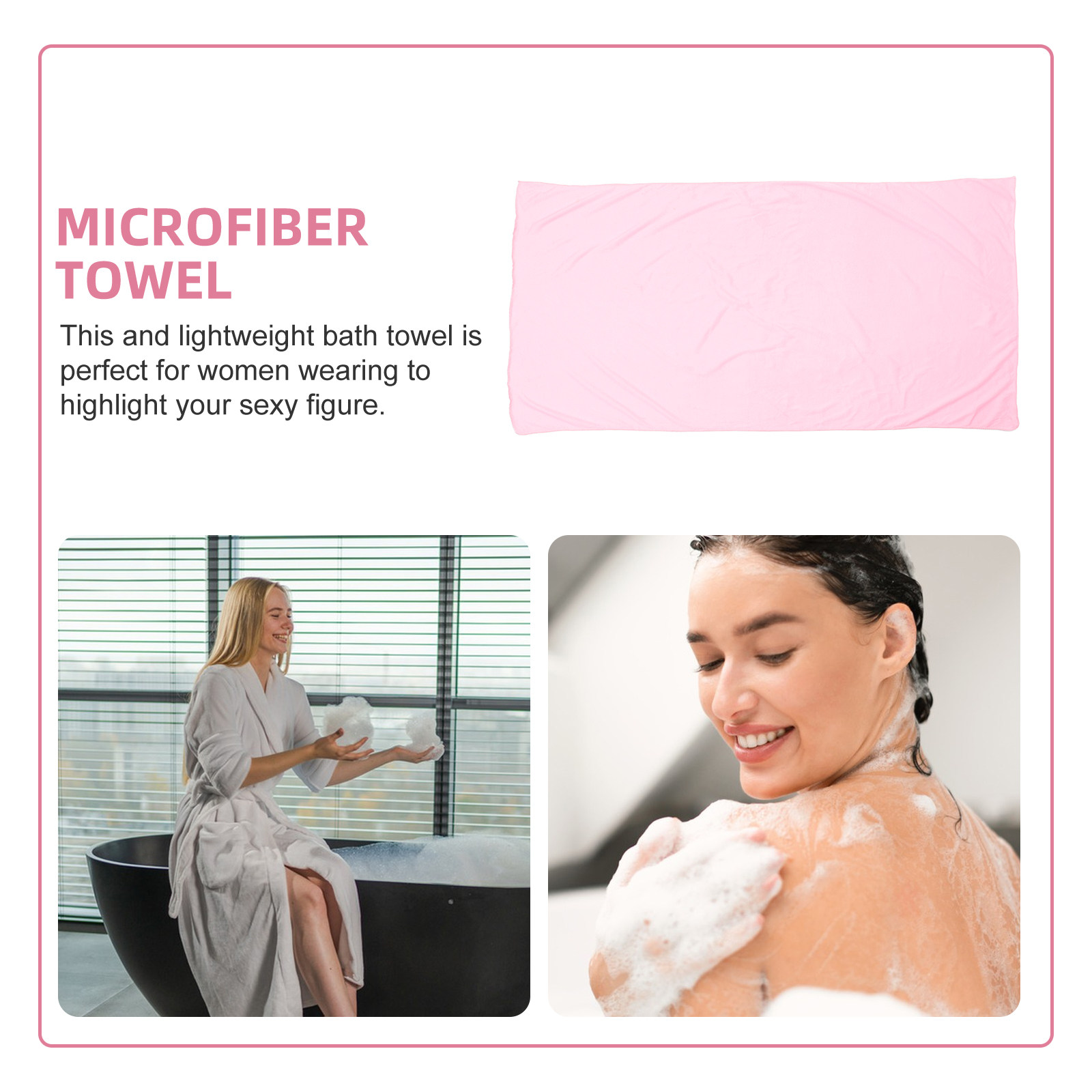Microfiber Bath Towel Lightwei - Beach Towel Large reseña y precio