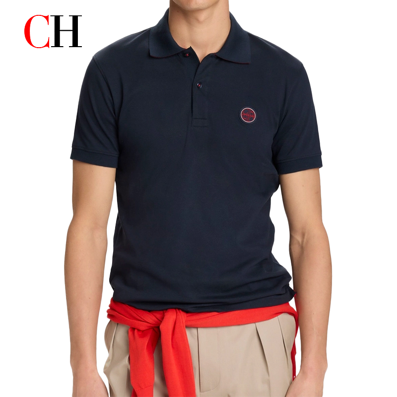 CH Red Accent Circular Rubber  - Polo Shirt Pique reseña y precio
