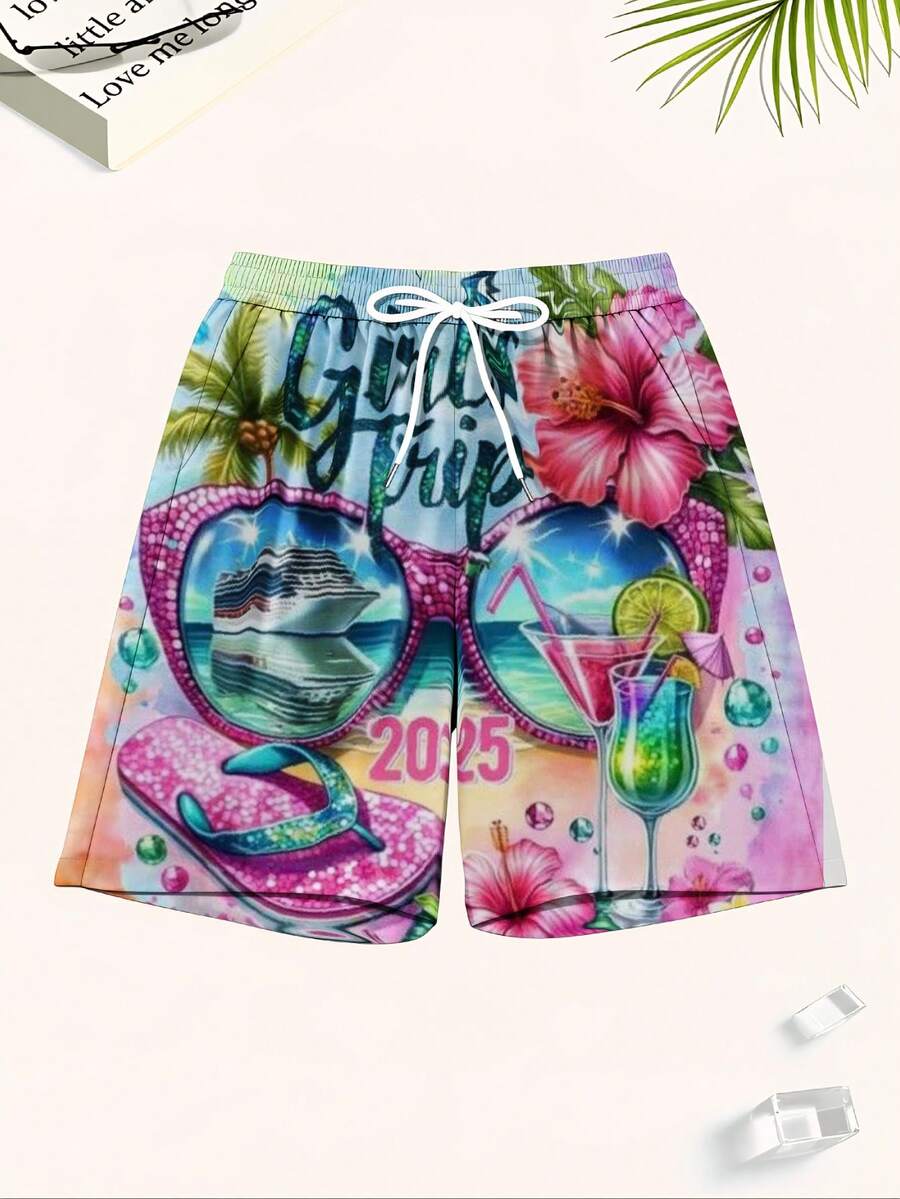 Mens Beach Swim Trunks 3D Prin - Swim Trunk Quick Dry reseña y precio