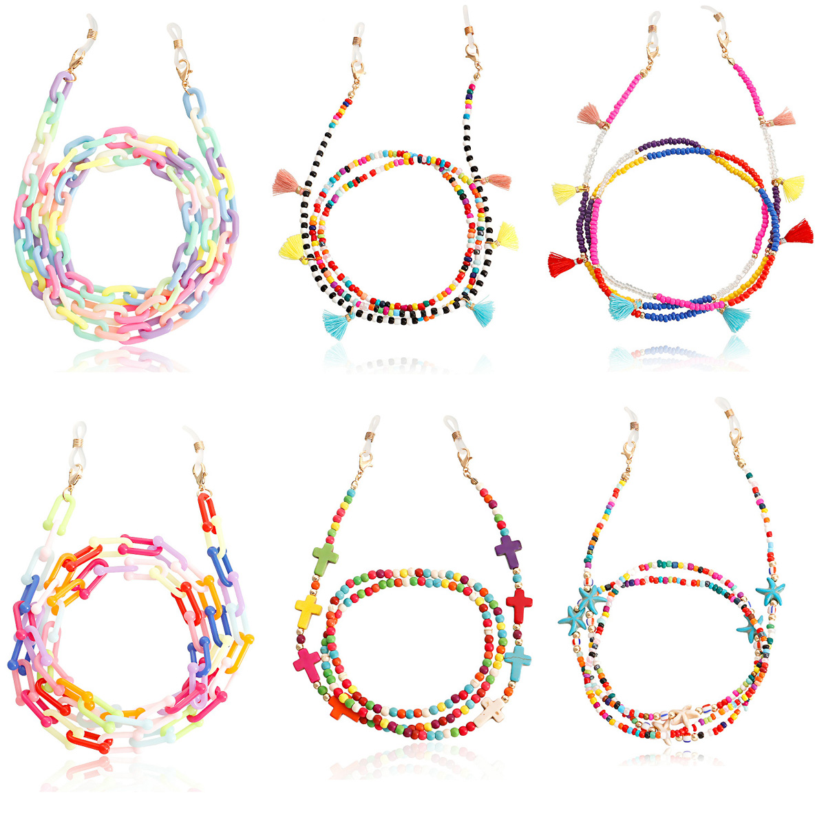 New Fashion Glasses Chain Dual - Sunglass Retainer Cord reseña y precio