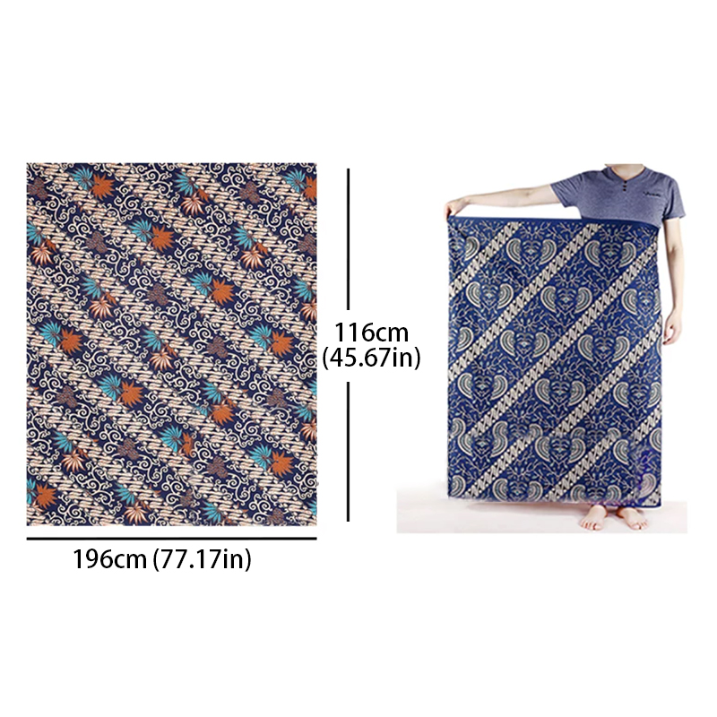 Batik Print Beach Sarong Wrap  - Sarong Men Wrap reseña y precio