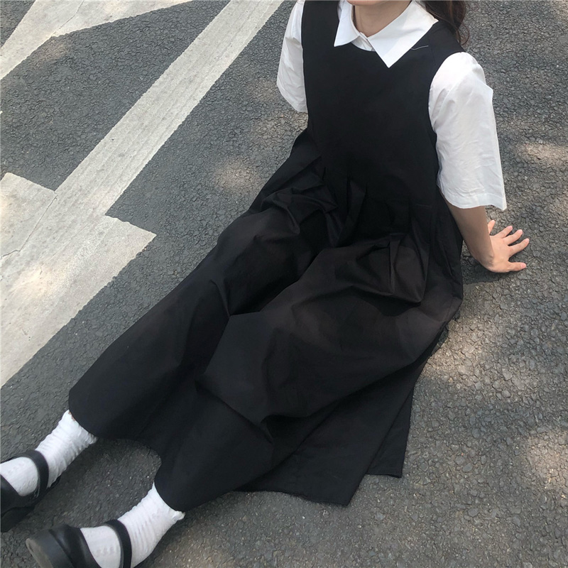 Two Piece Sets Women Japanese  - Shirt Camp Collar reseña y precio
