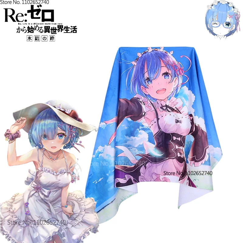 2024 Re:Life In A Different Wo - Beach Towel Large reseña y precio