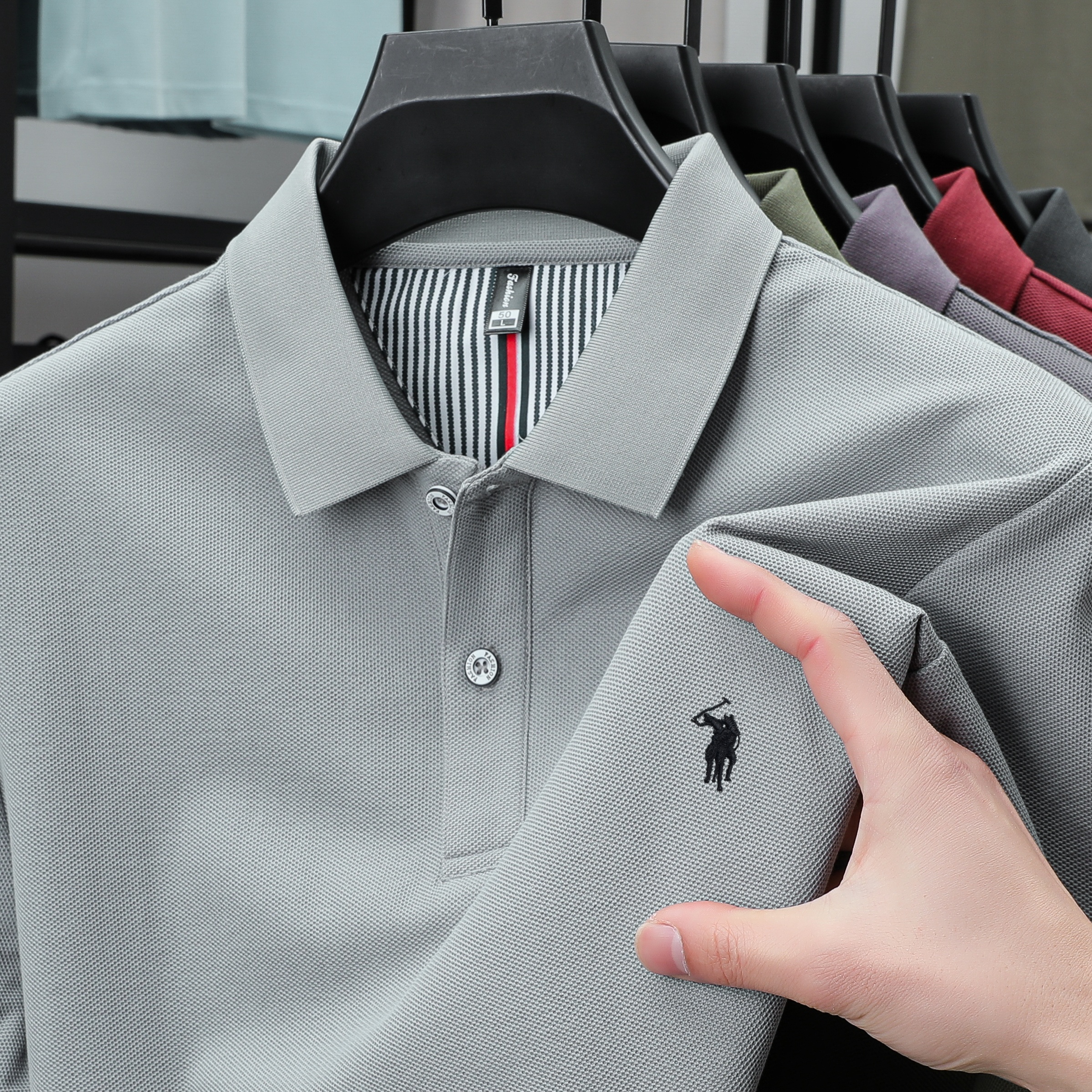 100% pure cotton men's short s - Polo Shirt Pique reseña y precio