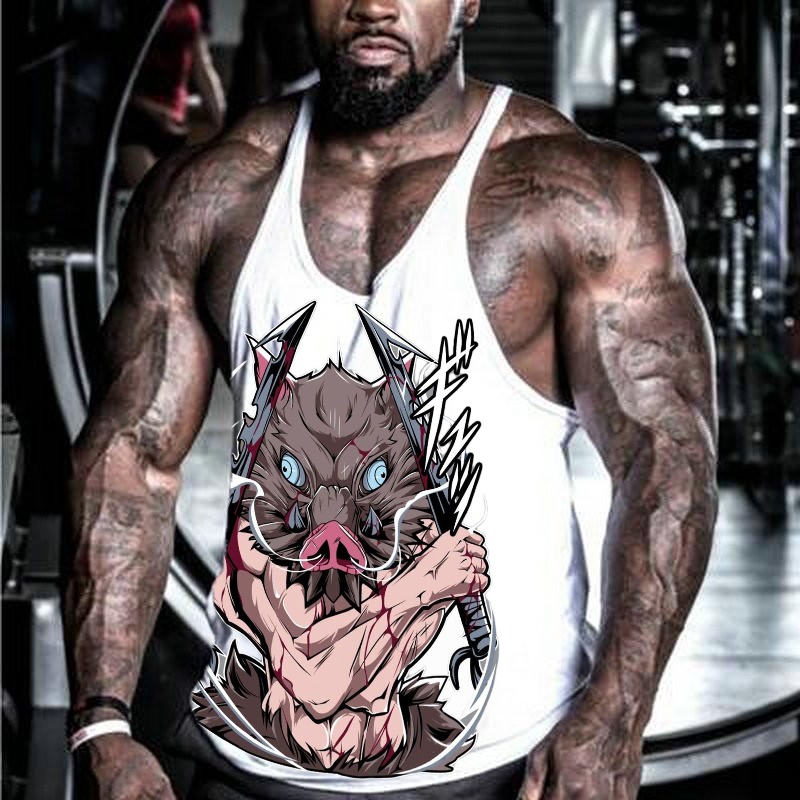 GYM Mens Tank Top Summer Brand - Tank Top Muscle reseña y precio