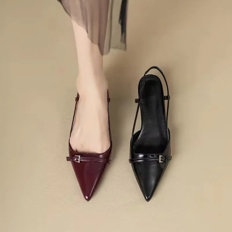 Women Sandals Fashion Pointed  - Casual Sandal Leather reseña y precio