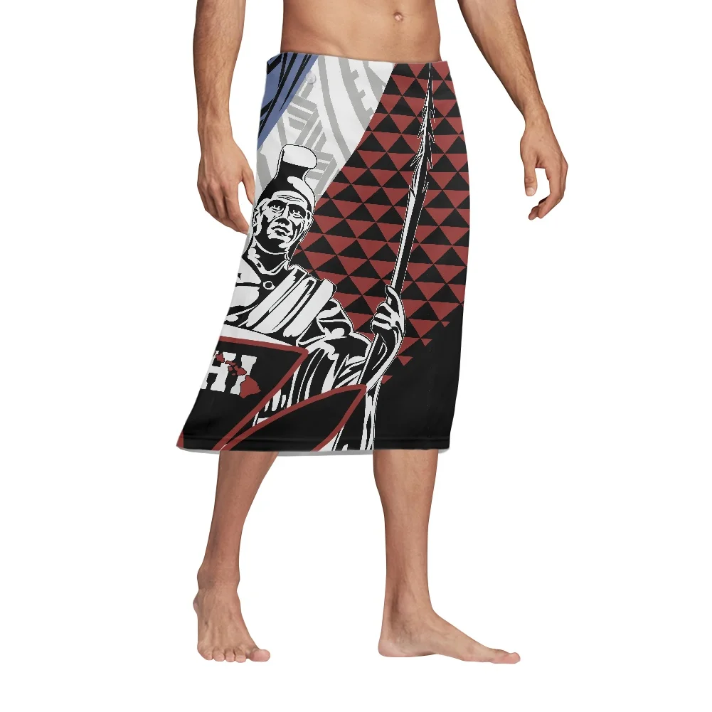 Polynesian Tribal Tattoo Print - Sarong Men Wrap reseña y precio