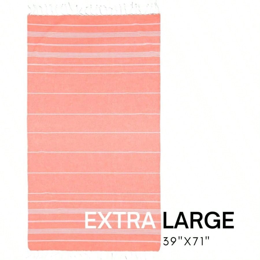 Turkish Beach Towel With Trave - Beach Towel Large reseña y precio