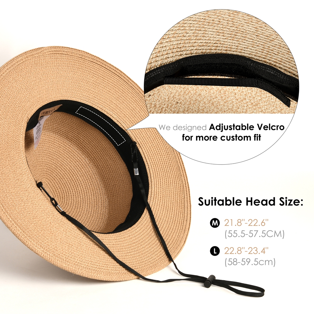 Unisex Flat Top Boater Sun Hat - Bucket Hat Straw reseña y precio