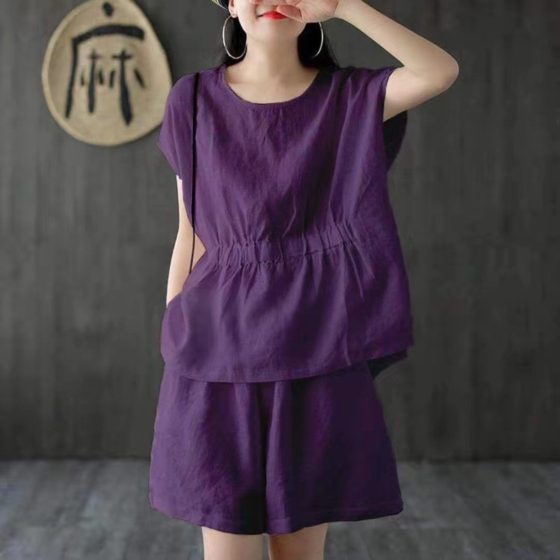 Linen casual solid color two-p - Linen Shirt Breathable reseña y precio