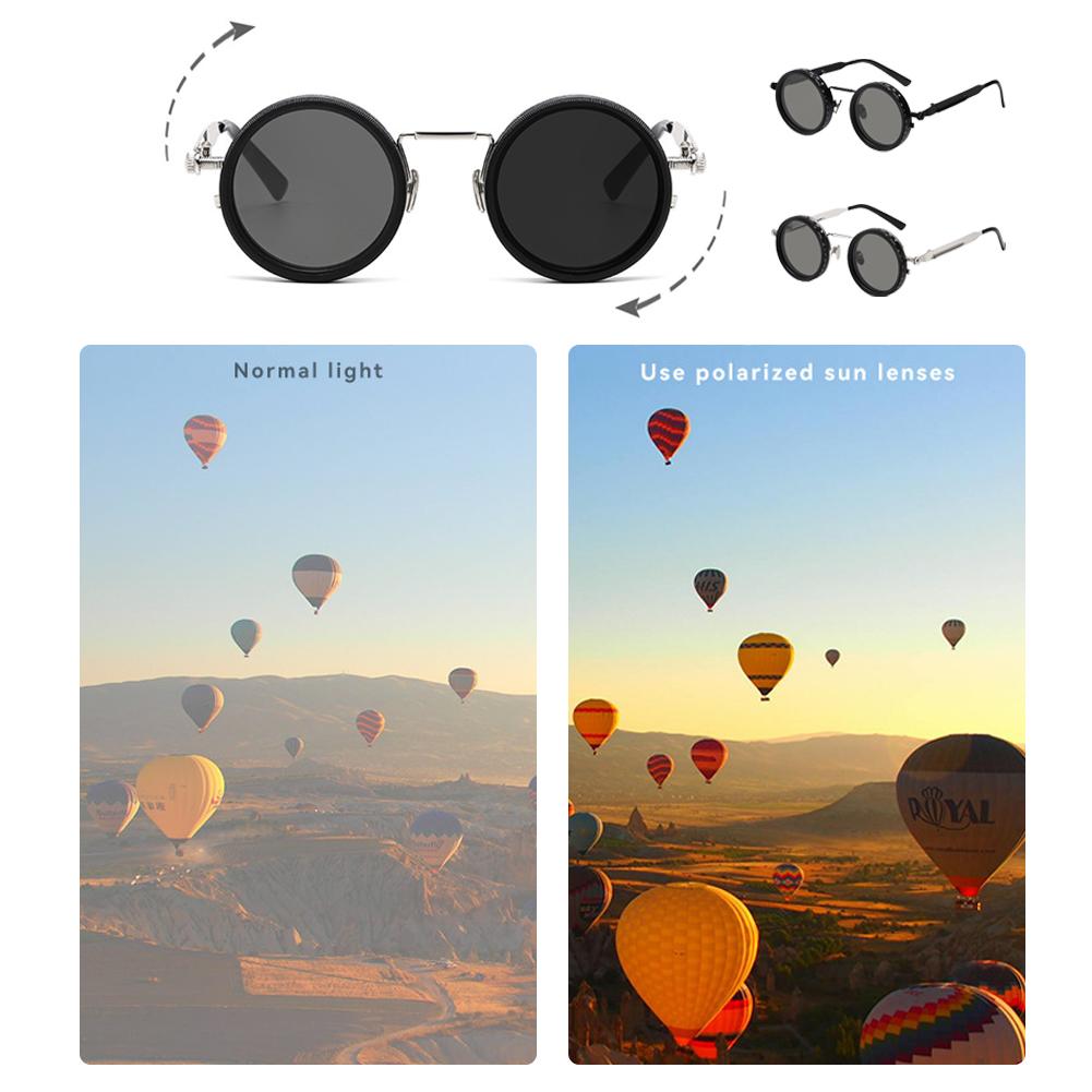 Adjustable ND Polarized Sungla - Sunglasses Aviator Polarized reseña y precio