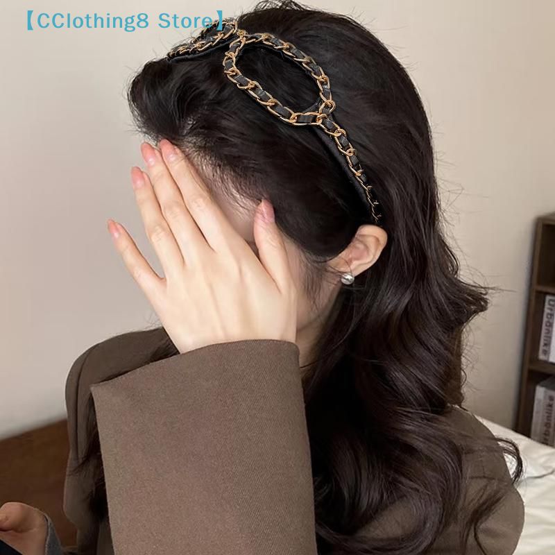 Vintage Chain Leather Headband - Sunglass Retainer Cord reseña y precio