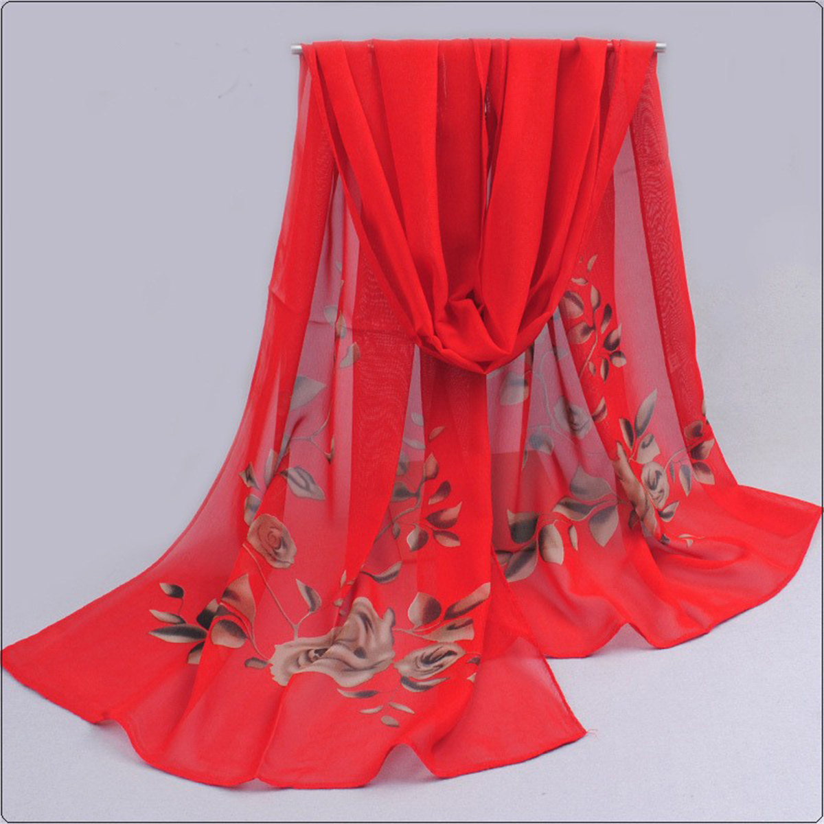 1pcs Chiffon Scarf Simple Eleg - Beach Towel Large reseña y precio