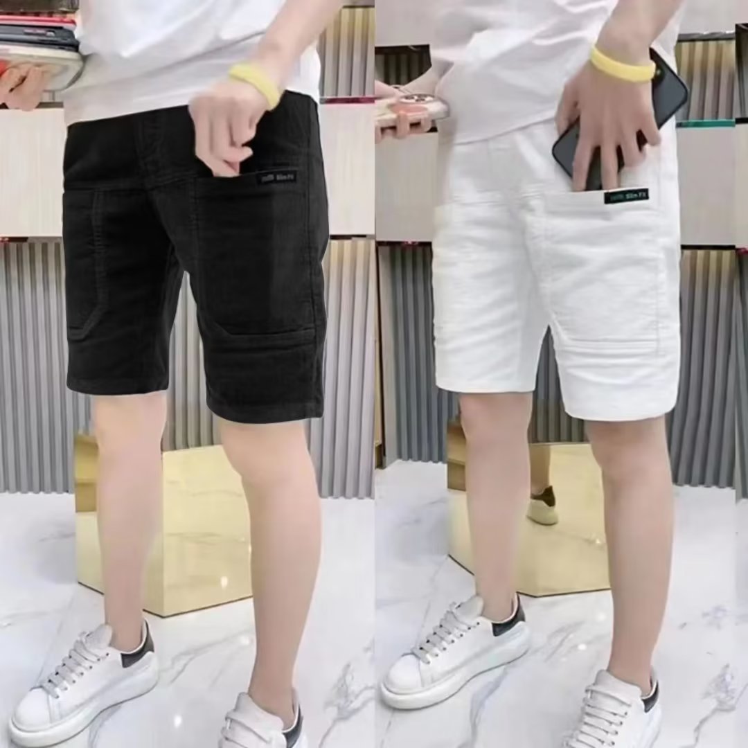Slim Fit Summer Thin Corduroy  - Shorts Chino Slim reseña y precio