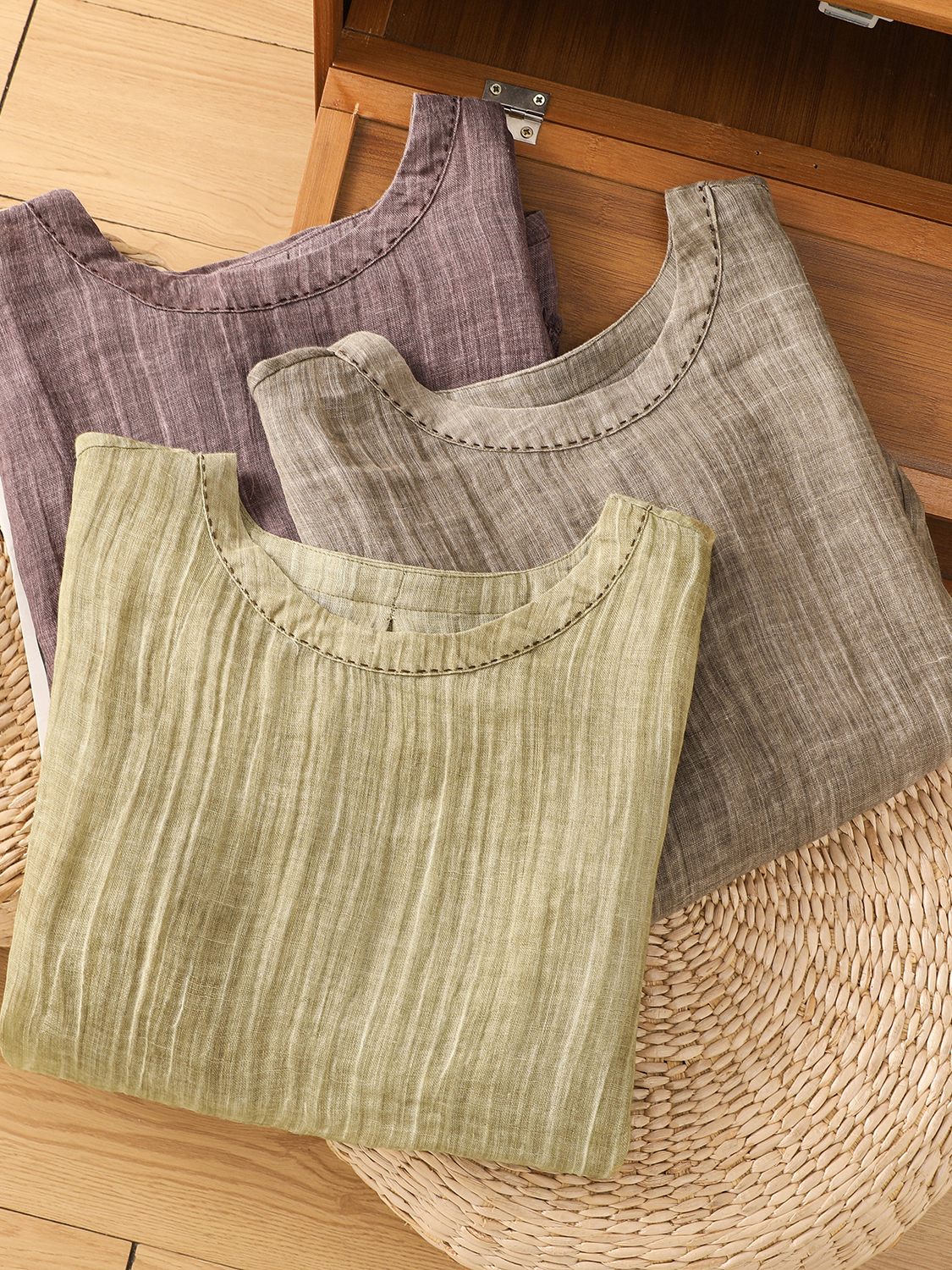 Summer Thin Cotton Linen Loose - Linen Shirt Breathable reseña y precio