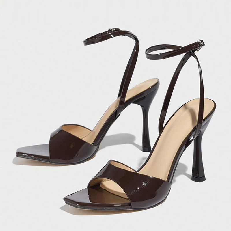 Liyke New Fashion Square Open  - Casual Sandal Leather reseña y precio