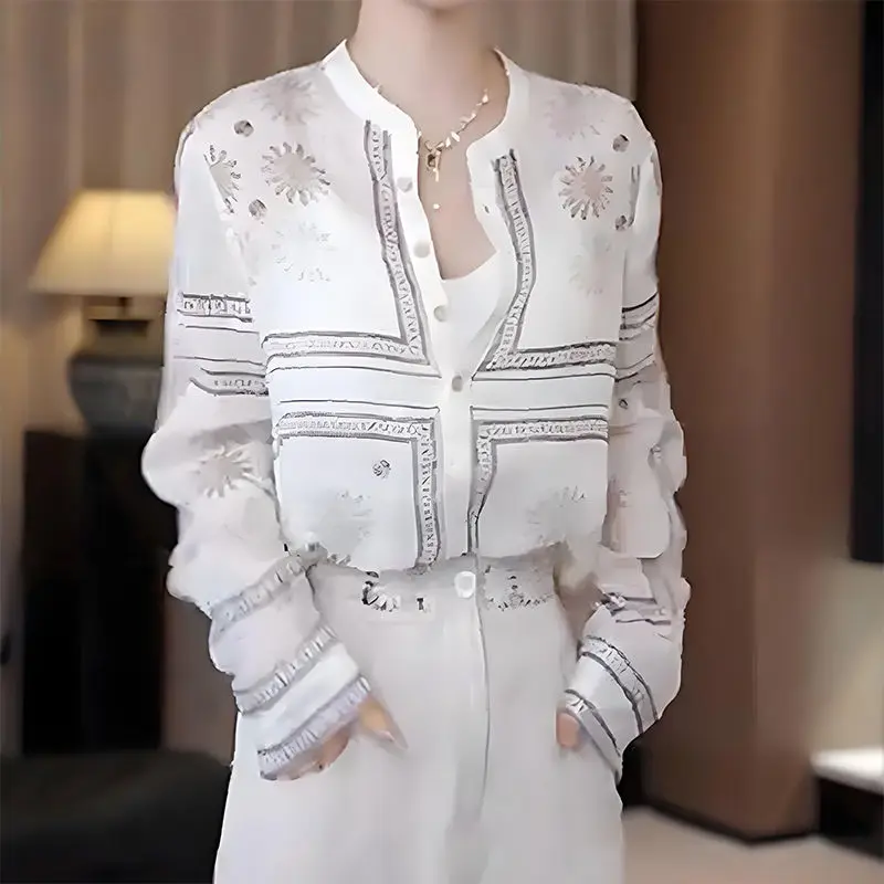 Women New Design Loose Tempera - Resort Shirt Floral reseña y precio