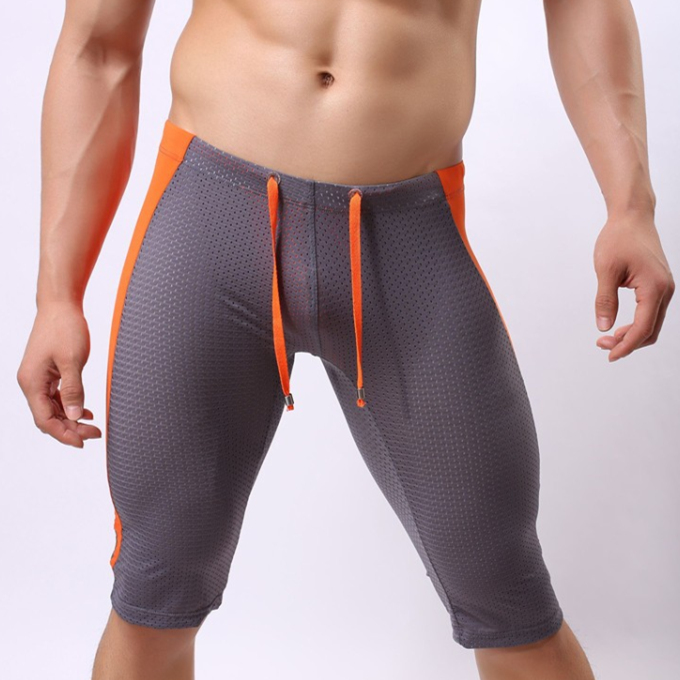 Sexy Mesh Board Shorts Men Swi - Trunks Board Surf reseña y precio