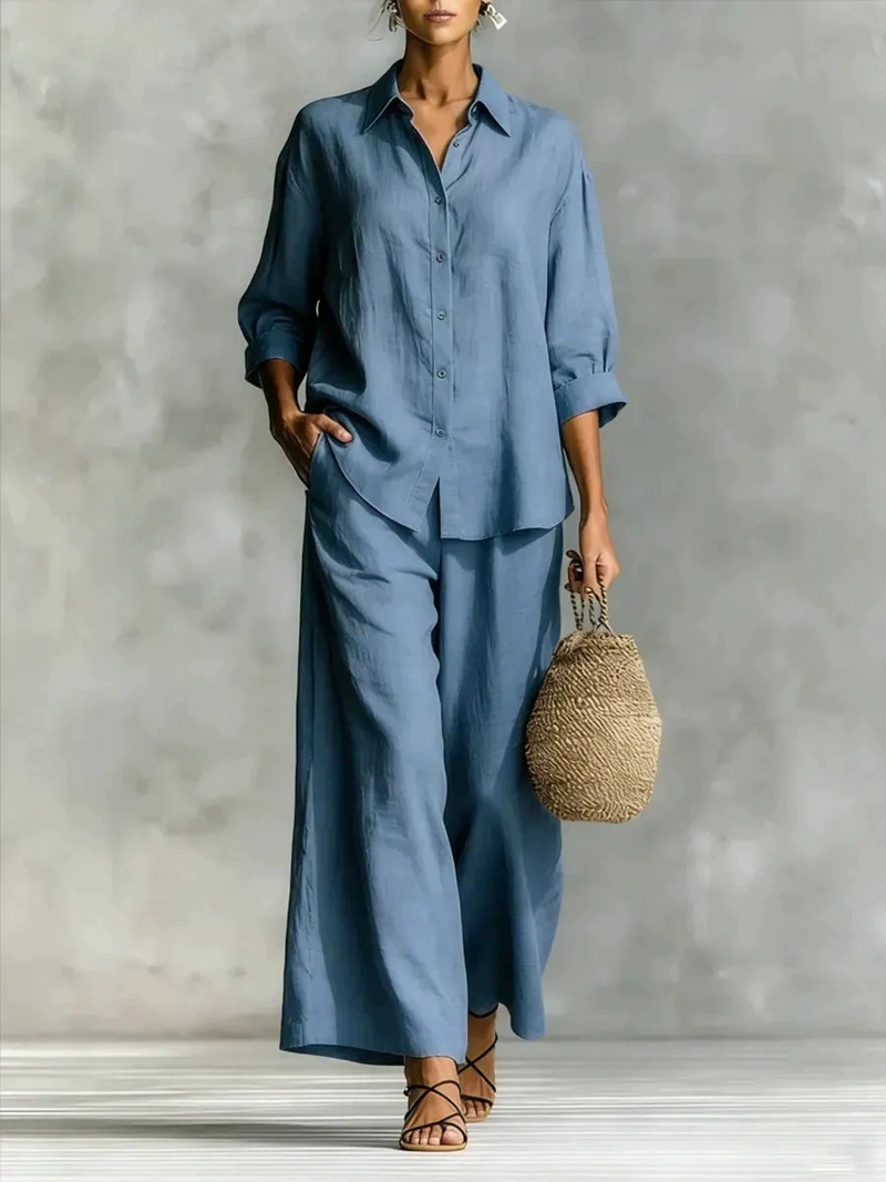 Women's New 7-Sleeve Shirt & W - Linen Shirt Breathable reseña y precio