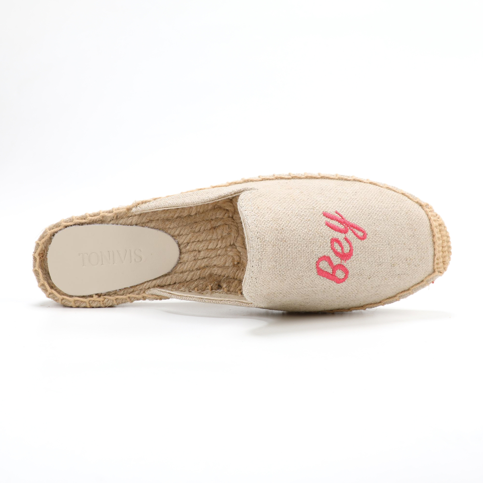 Women Floral Embroidered Espad - Espadrille Slip On reseña y precio