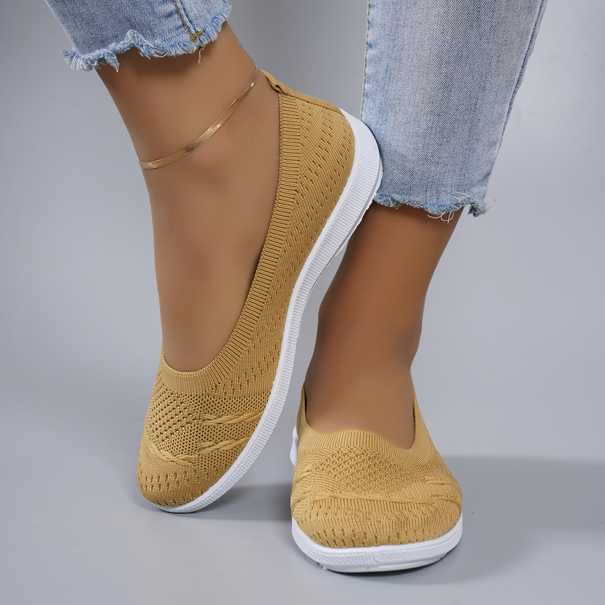 Women's summer breathable mesh - Espadrille Slip On reseña y precio