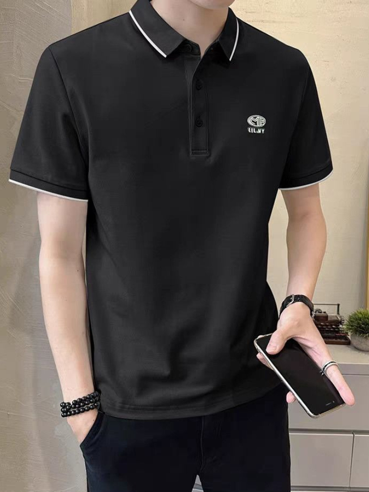 New Men's Polo Shirt Summer Sh - Polo Shirt Pique reseña y precio