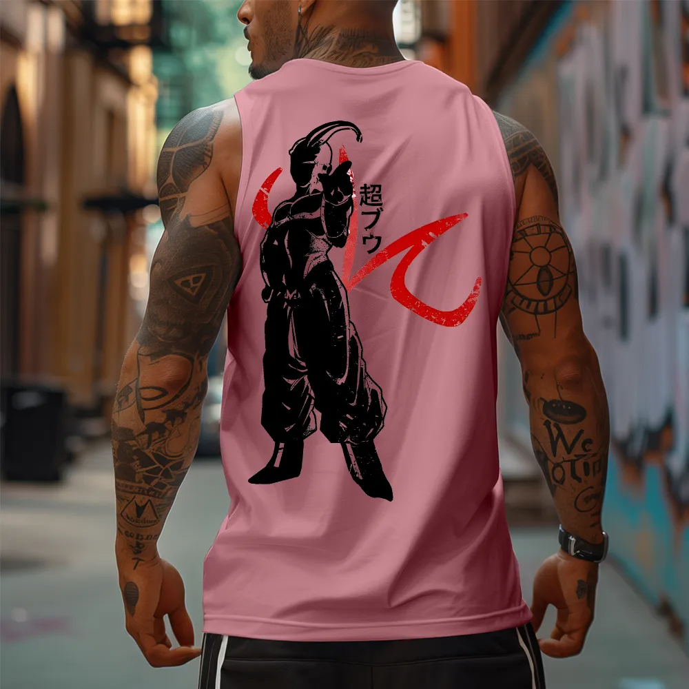 Majin Buu Dragon Ball Anime Pr - Tank Top Muscle reseña y precio