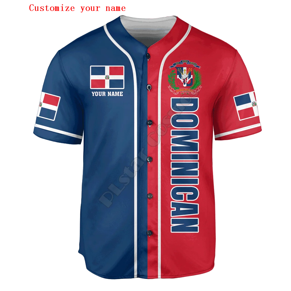 Dominican Half & Half Customiz - Shirt Camp Collar reseña y precio