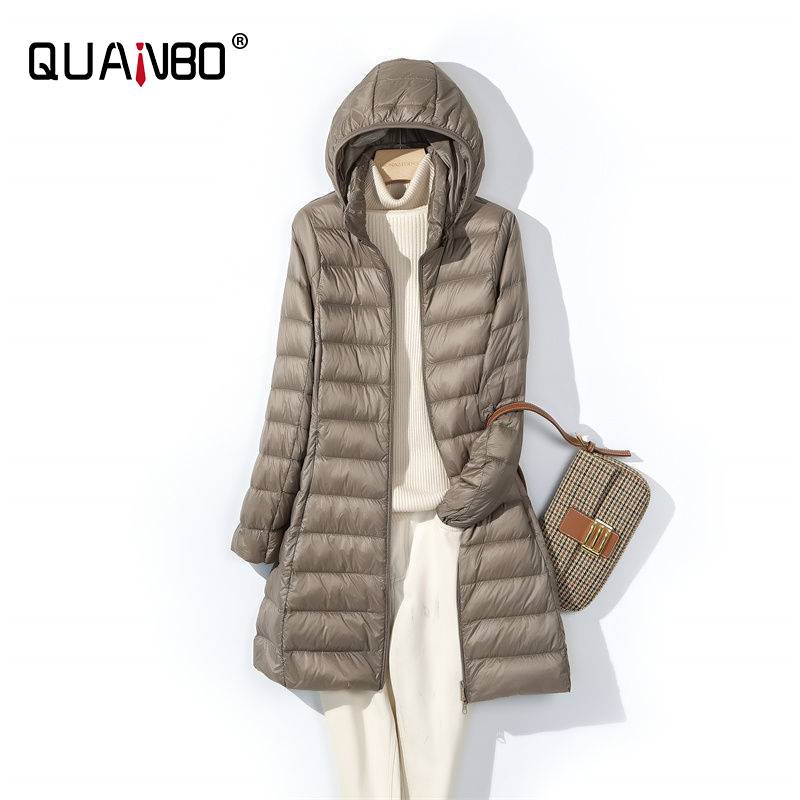 Women Long Puffer Jackets 2024 - Packable Hat Nylon reseña y precio