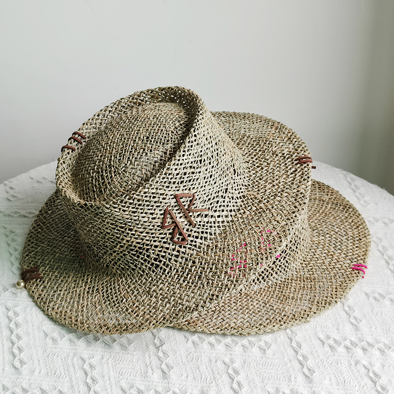 Designer French Elegant Women' - Bucket Hat Straw reseña y precio