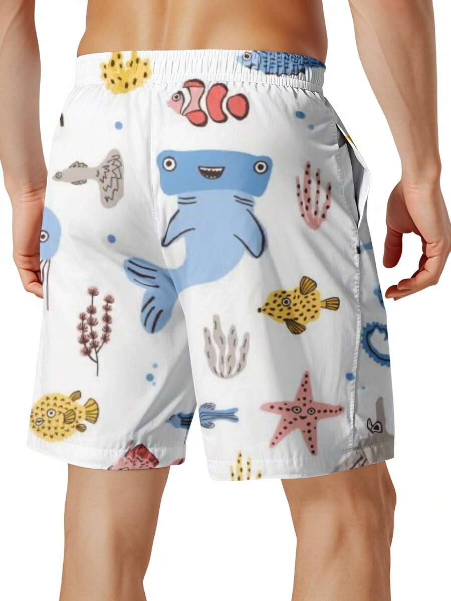 Mens White Quick Dry Swim Trun - Swim Trunk Quick Dry reseña y precio