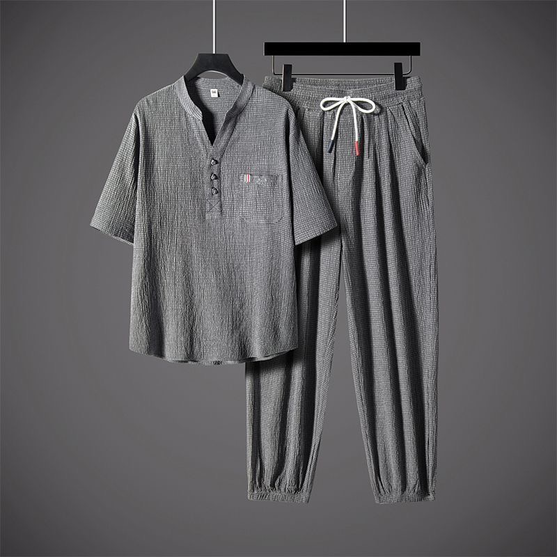 New Summer Fashion Trendy Cott - Linen Shirt Breathable reseña y precio