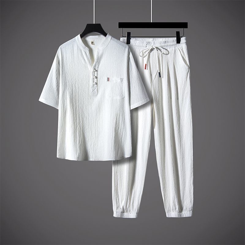 New Summer Fashion Trendy Cott - Linen Shirt Breathable reseña y precio