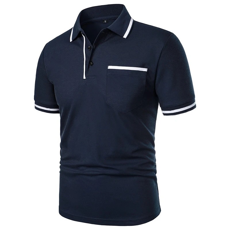 Summer Men's Short Sleeve Brea - Polo Shirt Pique reseña y precio