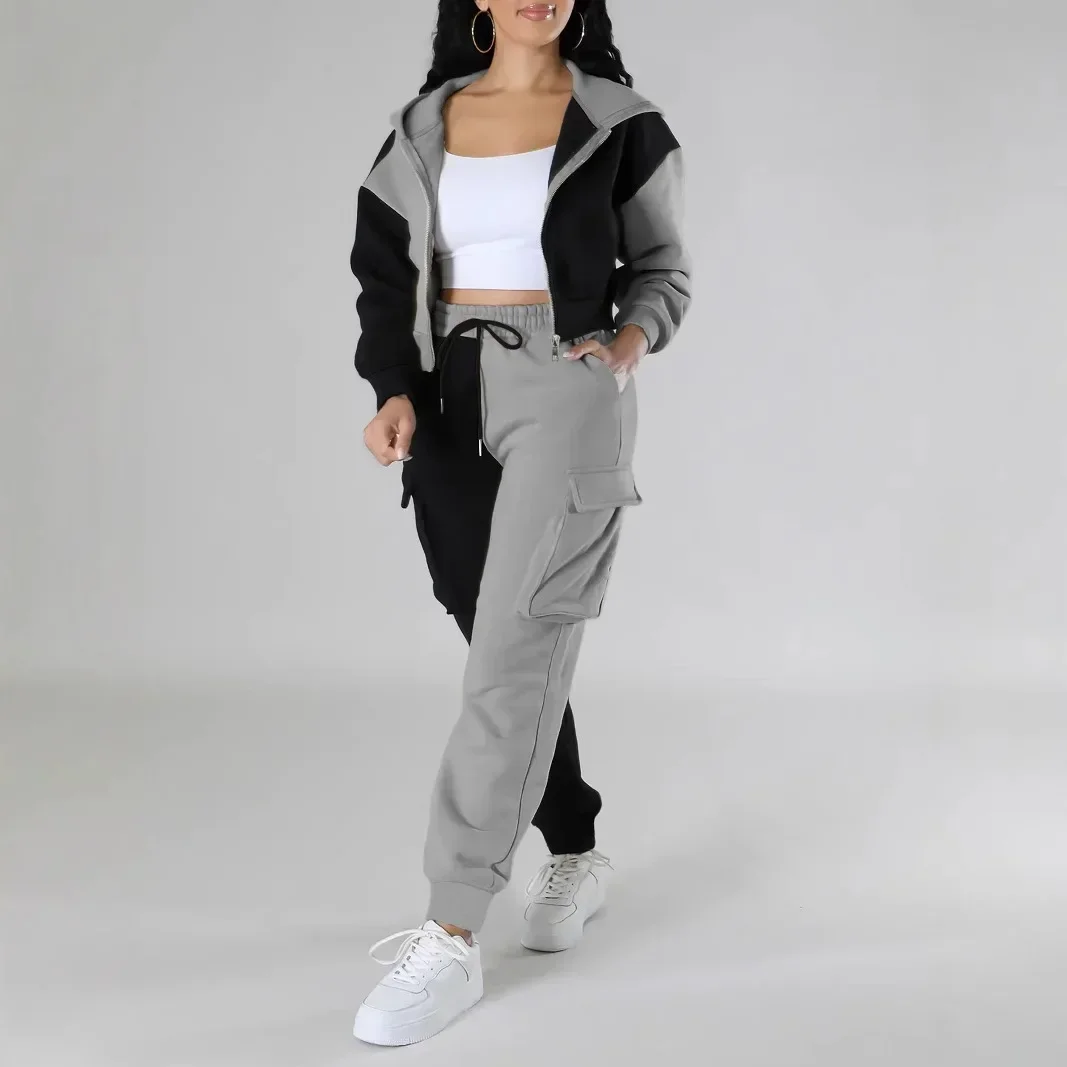 Women Loose Autumn Winter Two  - Short Linen Drawstring reseña y precio
