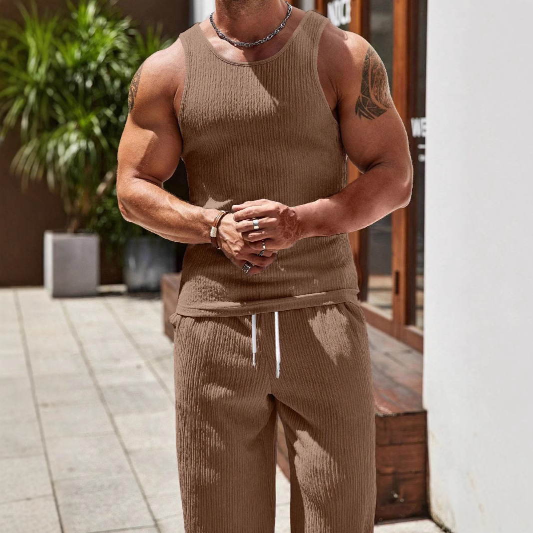 2026 Spring Summer Men's Slim  - Tank Top Muscle reseña y precio