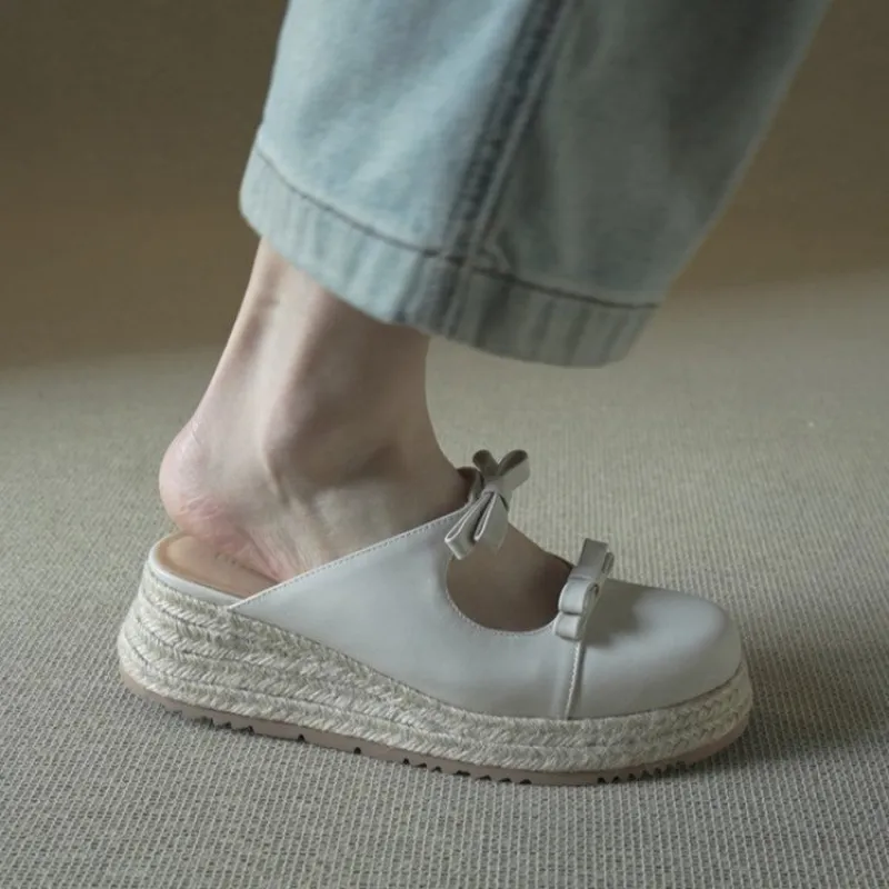 Metallic Mary Jane Mules for W - Espadrille Slip On reseña y precio