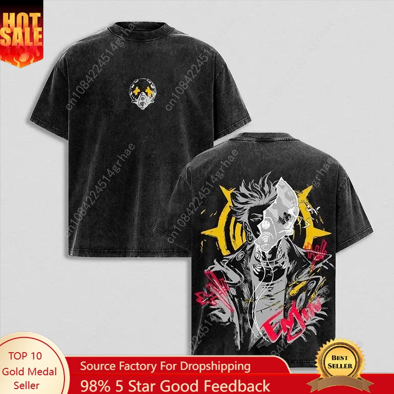 Gachiakuta Vintage Anime Washe - Tee Graphic Print reseña y precio