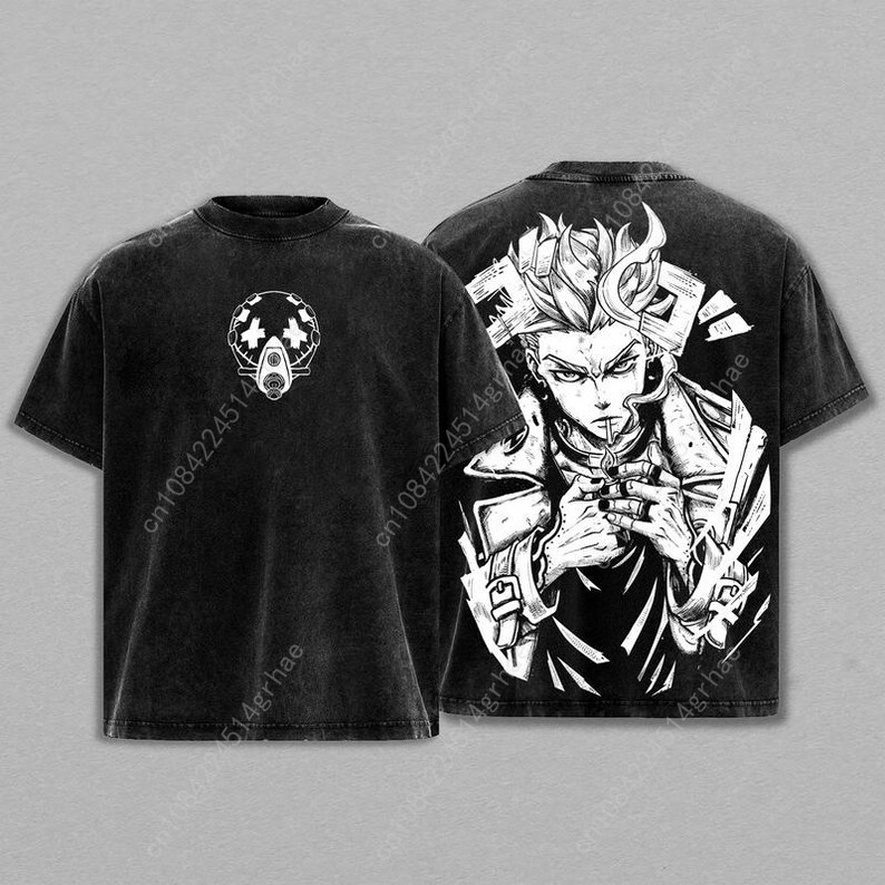 Gachiakuta Vintage Anime Washe - Tee Graphic Print reseña y precio