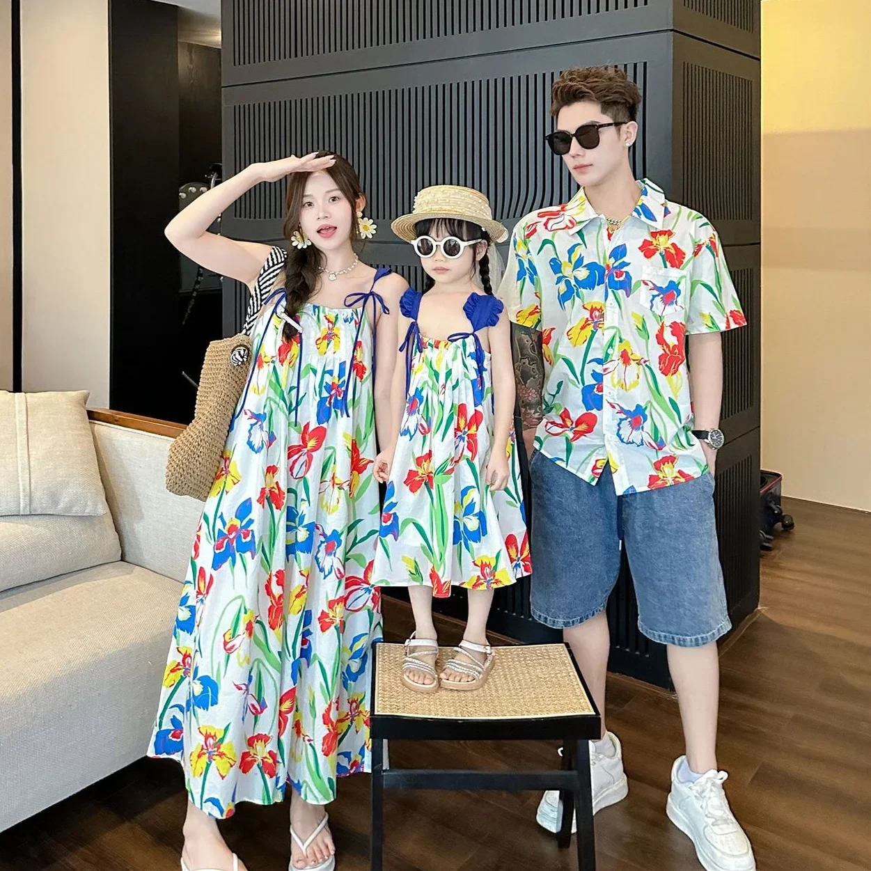 VacationClothes Korean Mommy a - Resort Shirt Floral reseña y precio