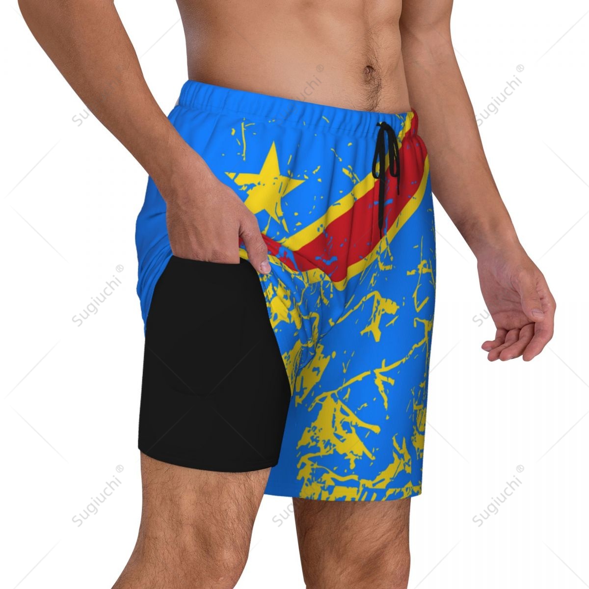 Democratic Republic Of Congo F - Swim Trunk Quick Dry reseña y precio
