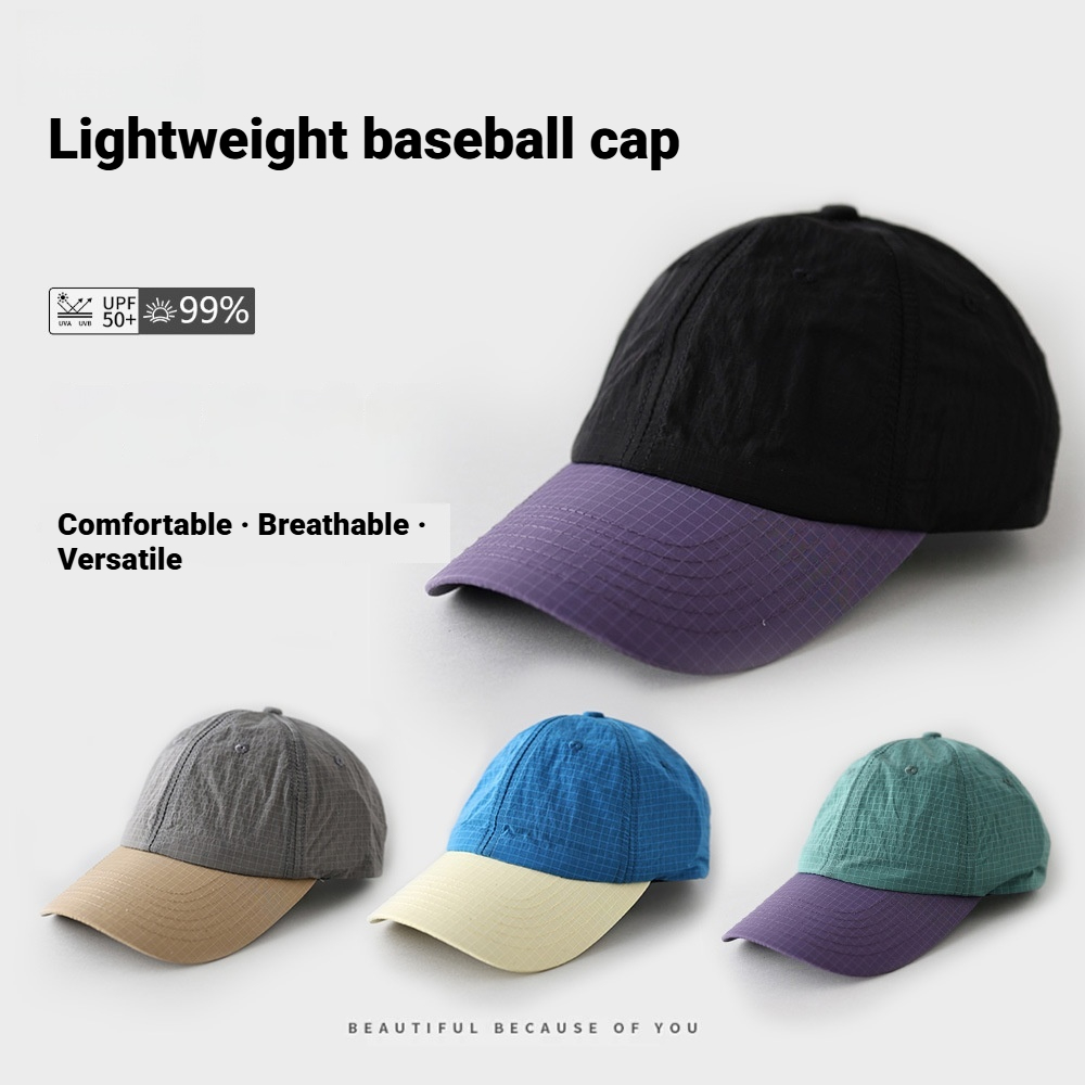 Lightweight Ripstop Baseball C - Packable Hat Nylon reseña y precio